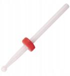  Kerámia maró golyó, piros, finom, hatékonyan eltávolítja az elhalt hámsejteket, kombinált manikűrhöz (5906043636495)