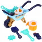 Nobo Kids Homokozó Szett Talicska Öntözőkanna Formák Gereblye Spatula Kék (4902248457805)