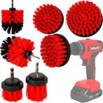  Takarító Kefék Fúrógéphez Tisztító Csavarhúzók 6 Db-os Nagy Szett