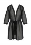 Anais Fürdőköpeny erotikus fehérnemű Diva Peignoir black L/XL Casmir (72-0354)