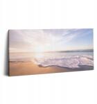 Wallfluent Fotó Vászonkép Konyha Könnyű Összeszerelés Napfelkelte a tengerparton és a tengeren (010030010010000276849)