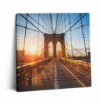 Wallfluent Vászonkép Szoba Ajándék Ötlet Brooklyn híd Nyc 60x60 (010030010270000074626)