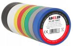 Adelid Szigetelőszalag Keverék Adelid 19 mm x 5 m 10 darab ITK-5M-10MIX (ITK-5M-10MIX)