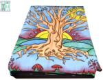  Cuvertura din Bumbac - Pomul Vietii - luna soare230 x 211 cm - 1 Buc