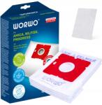 WORWO 4x Porzsák Porszívóhoz Amica Gorenje MPMB02K (MPMB02K)