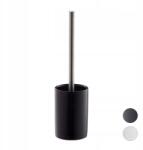 Relaxdays Wc kefe kerámia fürdőszobai tárolóval RelaxDays fekete (10024106_46)