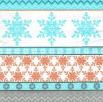 Paw Decoupage szalvéta 166S Szalvéta Hópehely csillagok (SDL098100)