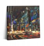 Wallfluent Vászonkép Konyha Lakberendezés Város Éjszaka 60x60 cm (010030010270000075133)
