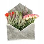 Trend-Deco Ajándékdoboz ajándék tanárnak ballagás 34 cm (SD/0822/34x13x25/ENVELOPE/2/GREY)