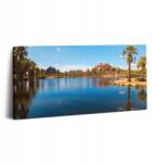 Wallfluent Fotó Vászonkép Canvas Étkezőbe Gyönyörű Papago Park Tájkép 100x50 cm (010030010010000075946)