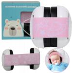  Gyerek Hangszigetelő Fülhallgató Hallásvédelem Koncert Utazás Zaj 0+ (Dziecięce słuchawki ochronne różowe 0+)