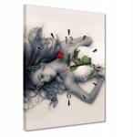 ZeSmakiem Óra 30x40 Csaj rózsával Szerelem (H8516M_Z1D_30x40cm AZ)