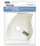 ALE Cserélhető Szűrők 2 db Antiszmog Maszk Ale Futó Kerékpáros Maszk (220122)