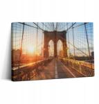 Wallfluent Fotótapéta Otthon Loft Fali Dekoráció Brooklyn híd Nyc 30x20 (010030010150000074626)