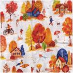 Maki Decoupage szalvéta díszítéssel 33x33cm Autumn Landscape (Serwetki do Decoupage)