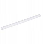 D. rect Vonalzó 15-50 cm átlátszó Műanyag Iskola, Iroda, Otthon (007134)