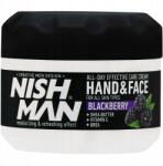 Nishman Hand & Face Cream Blackberry krém archoz és kézre, szeder, 300ml (8682035080800)