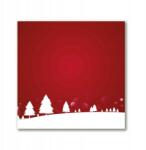 Tulup Canvas fotó 50x50 Karácsonyfa Hópelyhek (ock-50x50-301994250)