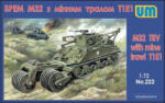 UniModels M32 tank recovery vehicle with mine traw 1: 72 (UM222)