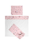 Lorelli Tiny Dream Trio ágynemű garnitúra 60x120 - Pink Ballerina Bear