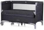 Chipolino Relax multifunkciós utazóágy - Antracite Linen - aprotalpak