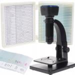 TECHREBAL Biológiai Mikroszkóp, 2000x, Wifi, 5Mpx, 25db-os minta készlet (ZESTAW-9AD1-182C6)