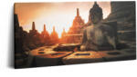 Wallfluent Fotó-Vászonkép Kilátás a Meditáló Buddha szoborra 100x50 cm (010030010010000074643)