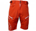 HAVEN Rövid kerékpáros nadrág kantár nélkül - NAVAHO SLIMFIT - fehér/piros - holokolo - 27 890 Ft