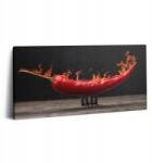 Wallfluent Vászonkép Az Ágy felett Inspiráló Csípős Chili Paprika 100x50 cm (010030010010000075140)