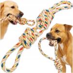 MEMFLOW Kutya Rágóka Kötél Rágóka Erős Nagy Játék 60 CM XXL (zabawka szarpak gryzak dla psa lina sznur)