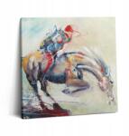 Wallfluent Fotó Vászonkép Canvas A szobába Kortárs Illusztráció Galoppozó lovak 60x60 (010030010270000052044)