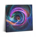 Wallfluent Vászonkép A Szobába Gyönyörű Absztrakt Színes Fraktál 60x60 cm (010030010270000074624)