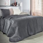 Takoy Cuvertură SOFIA din catifea moale și mată 230x260 cm matlasat în model os de pește-HF-408368