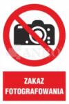 Anro Tábla Fényképezési Tilalom 200x300 IP/029/1/C1/P (IP/029/1/C1/F)