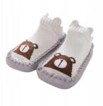 MilaBaby Puha papucs bölcsődébe elasztikus cipő Szürke 12c (#C900E-1)