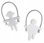  Kulcstartó szett Fiú és lány gravírozás (16)