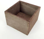  Dekoláda rusztikus kocka 11x11cm mag: 8cm