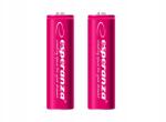 Esperanza EZA103R Esperanza újratölthető akkumulátor ni-mh aa 2000mah 2db piros (EZA103R - 5901299923290)