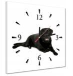 ZeSmakiem Órák 30x30 Fekete labrador Kutya (H10245Z_Z1AI_30x30cm AZ)