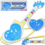 Skleplolki Oktató Gitár Akkumulátoros Interaktív Hangszer Gyerekeknek Világító Játék (GITARA INTEREDU)