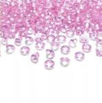 Party Deco Gyémánt Konfetti 12mm Kristály 100db rózsaszín (krystałki pink)