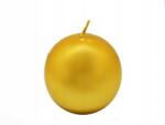 Adpal Gyertya klasszikus arany gömb 56mm metál x1 (świeczka dekoracyjna parafina)
