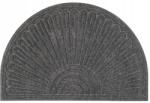 Multyhome Lábtörlő Félkör alakú 60x90 cm Szürke