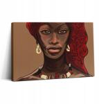 Wallfluent Vászonkép Kortárs Szoba Művészet Festmény Nő 30x20 cm (010030010150000074709)