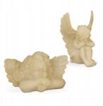 Relaxdays Angyal figura, 2 kerubbal, Kültéri dísz (10030898_550)