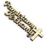 Smart laser Rétegelt Lemezből Készült Dekoráció Szeretjük a Decoupage VK65-öt (VK65)