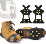  Csúszásgátló cipőtüskék, hegyi cipővédő, trekking, Size 38-42 (L)