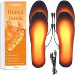  Fűthető talpbetét Usb elektromos cipőhöz állítható 2 db 35-45