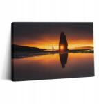 Wallfluent Vászonkép Hálószobába Gyönyörű Nyomtatás Futó és Naplemente 30x20 (010030010150000075243)