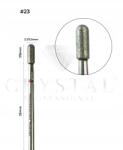 Crystal Professional Gyémántmaró #23 Lekerekített Henger Crystal Professional (FZ-23)